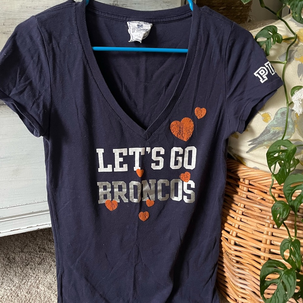Victoria’s Secret PINK collection Denver Broncos Shirt